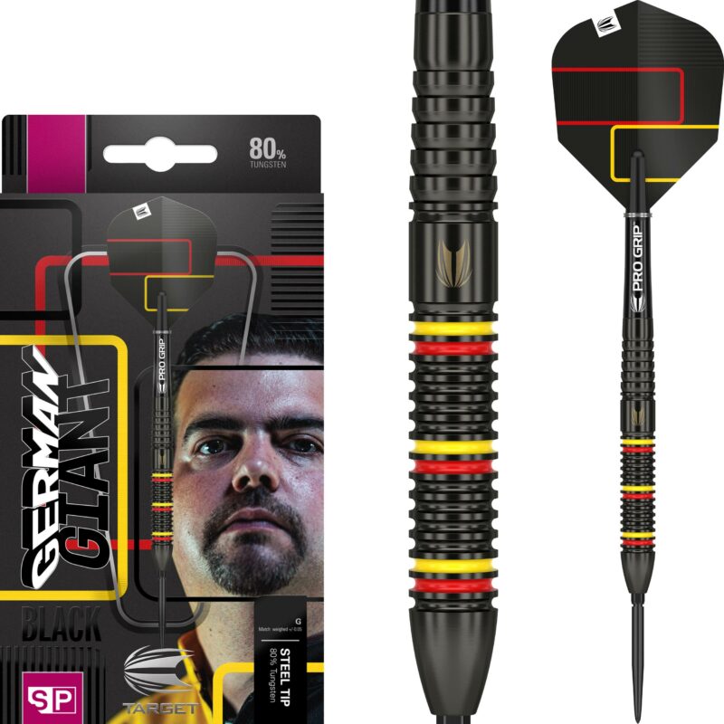 Target Gabriel Clemens Black 80% Swiss Point Steeldarts