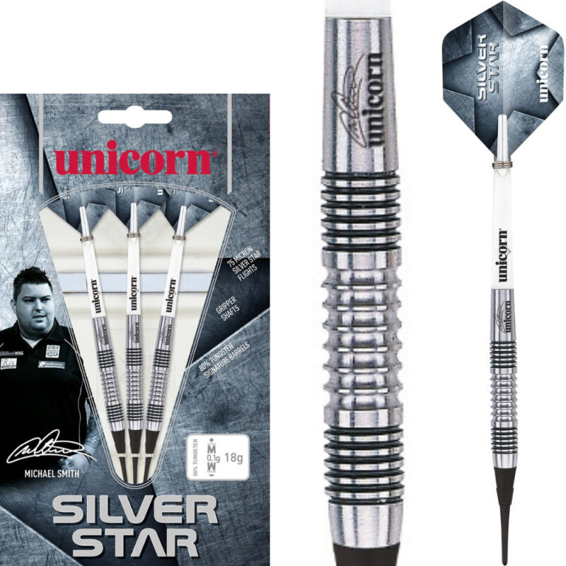 Unicorn Michael Smith Silver Star Softdarts