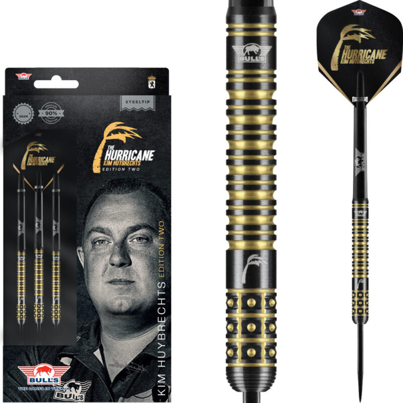 BULL'S NL Kim Huybrechts Black E2 Steeldarts