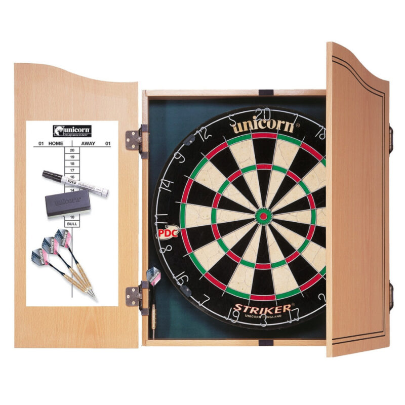 Unicorn Striker Home Dart Centre Cabinet