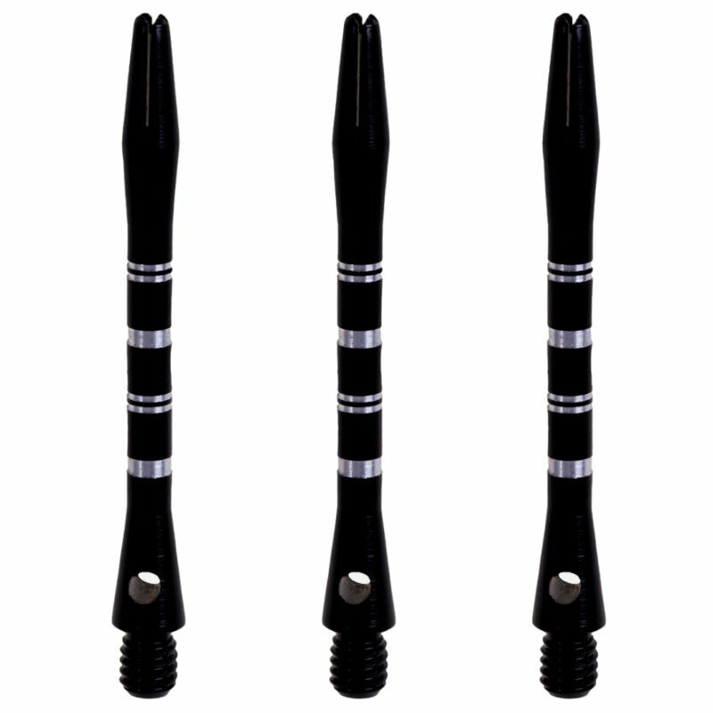 Karella Alu Stripe Shafts Schwarz
